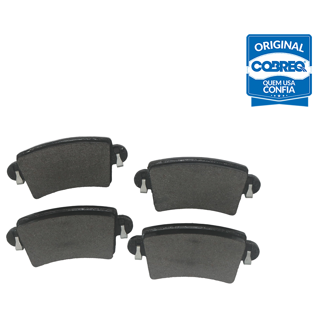 Pastilha de Freio Traseira para Renault Master - Cobreq - N-451P