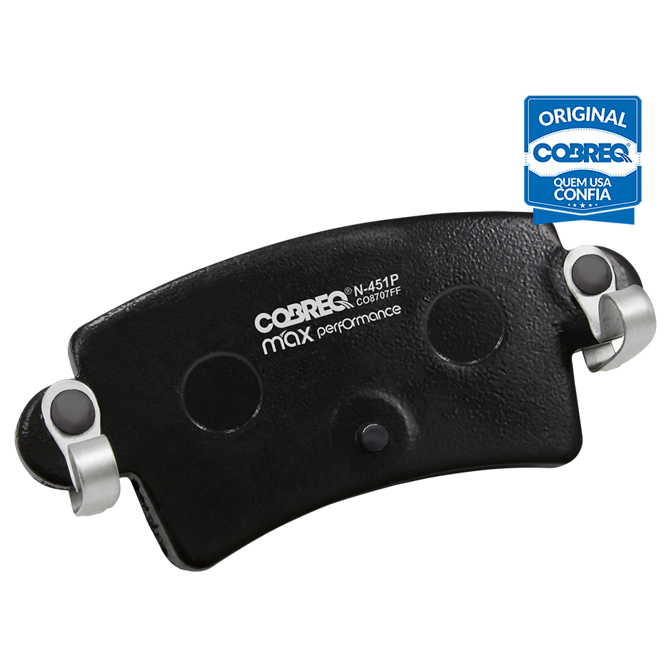 Pastilha de Freio Traseira para Renault Master - Cobreq - N-451P