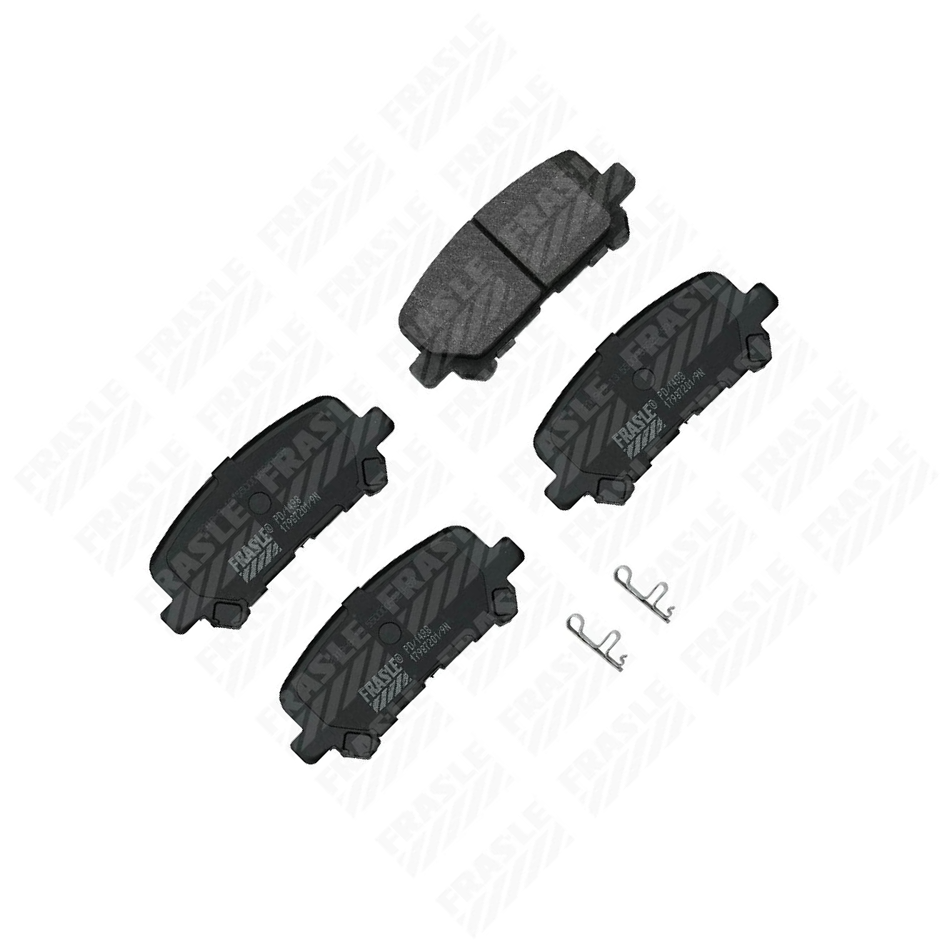 Pastilha de Freio Traseira para Chevrolet Trailblazer - Fras-le - PD/1498