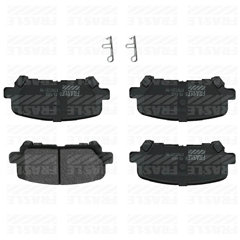 Pastilha de Freio Traseira para Chevrolet Trailblazer - Fras-le - PD/1498