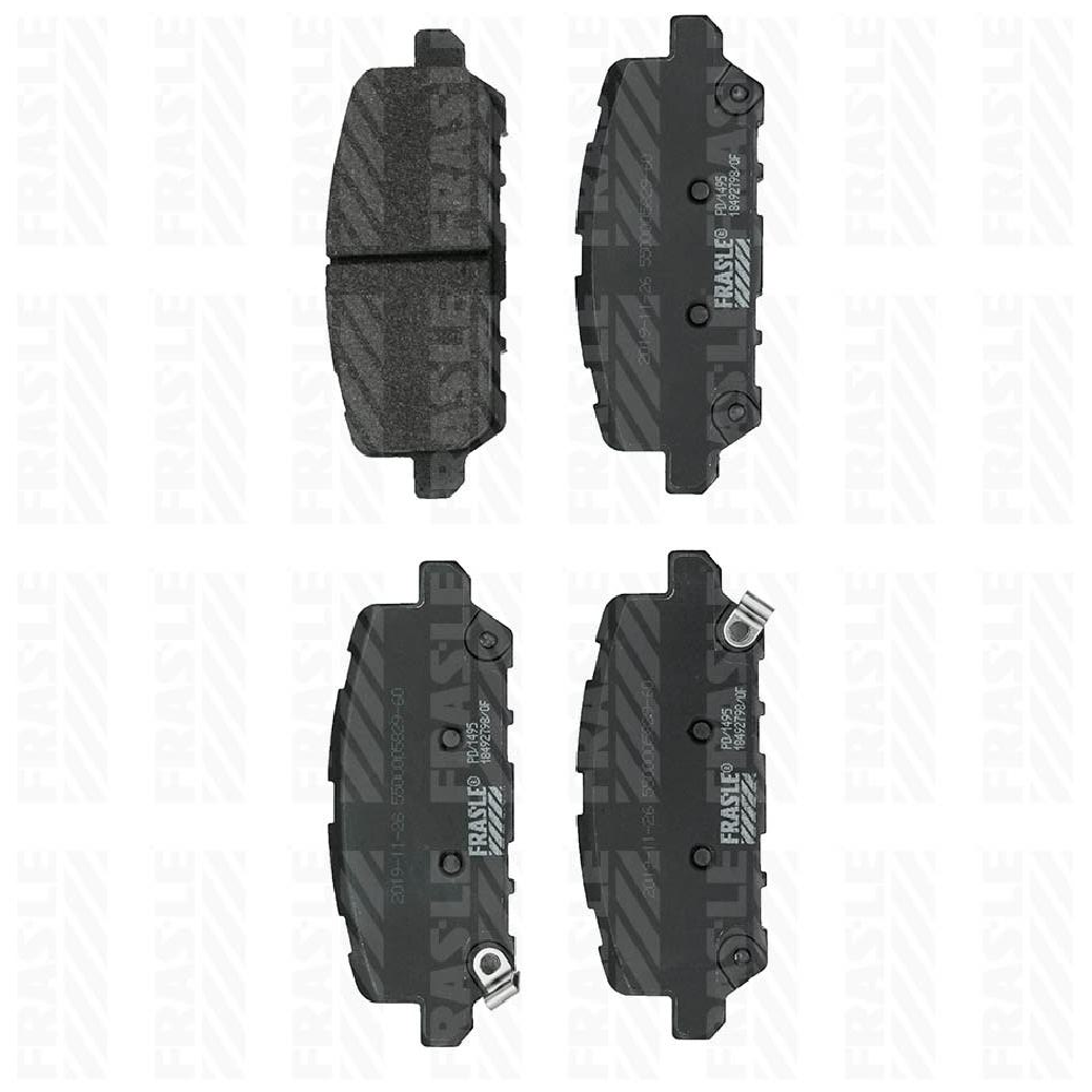 Pastilha de Freio Traseira para Honda HR-V - Fras-le - PD/1495