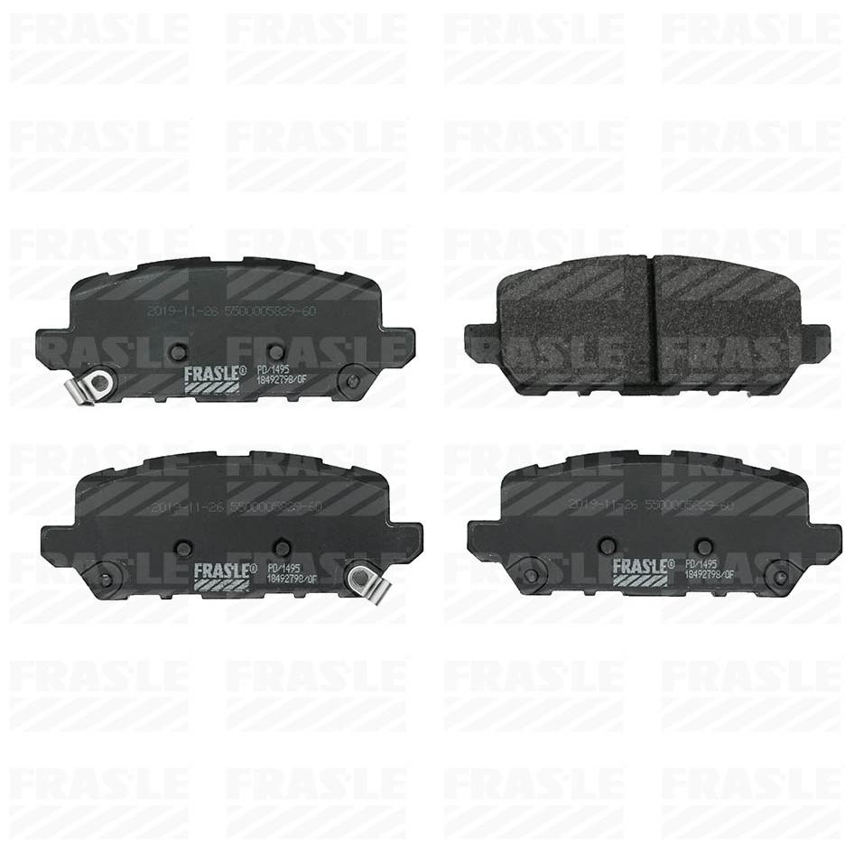 Pastilha de Freio Traseira para Honda HR-V - Fras-le - PD/1495