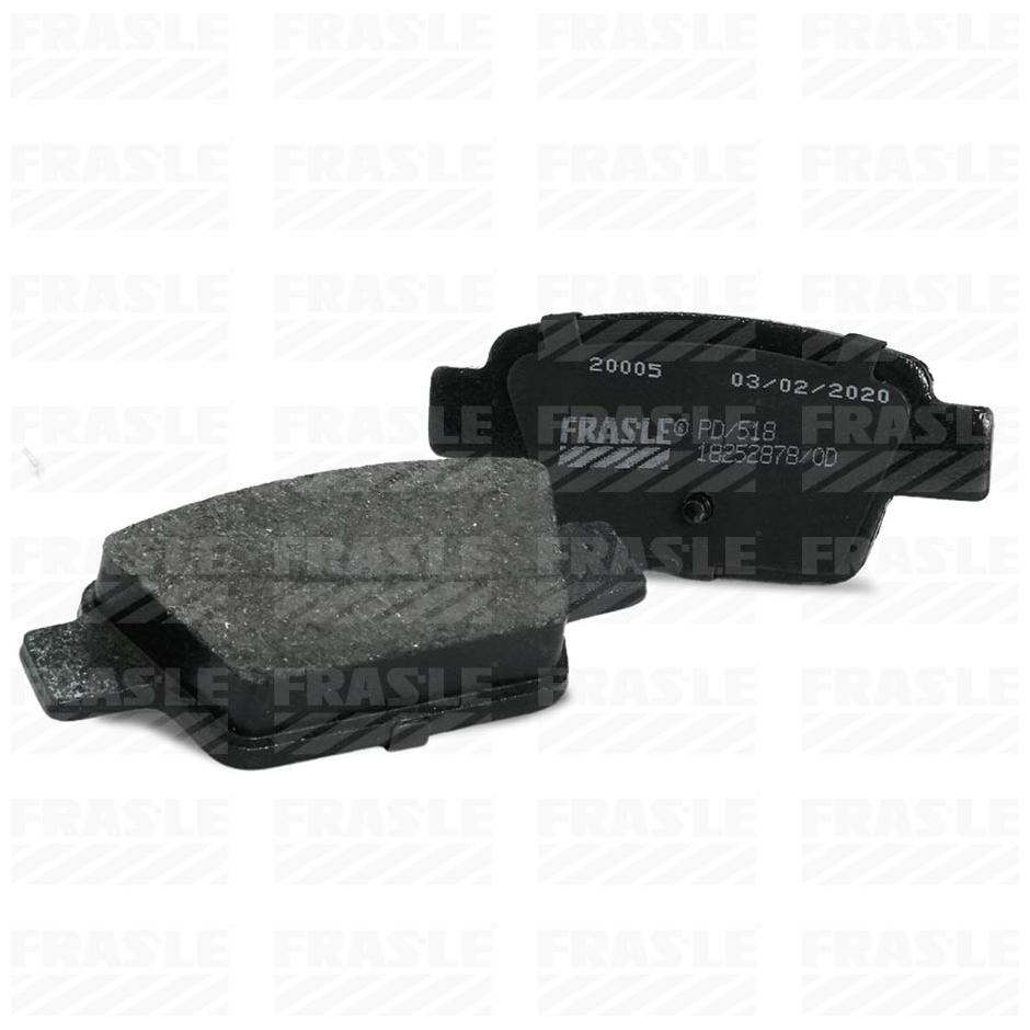 Pastilha de Freio Traseira para Fiat Bravo e Stilo - Fras-le - PD/518