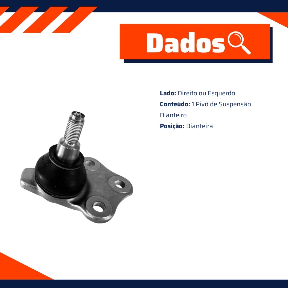 Pivô de Suspensão Dianteiro - TRW - JBJ1255