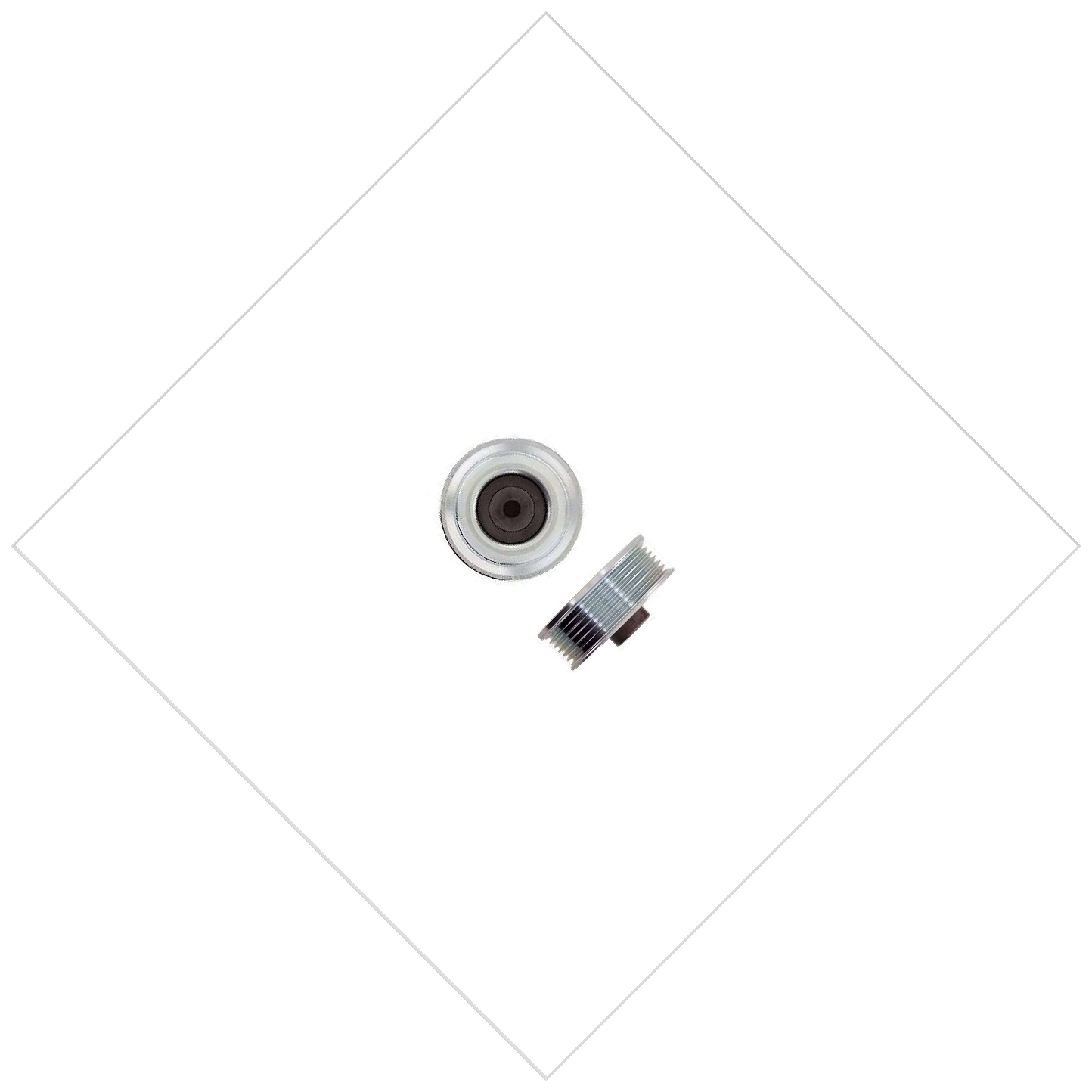 Polia da Correia para Toyota Corolla - SKF - VKM 61015