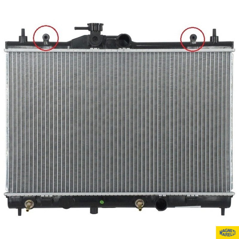 Radiador de Água para Nissan Livina e Tiida - Magneti Marelli - RMM1120NS