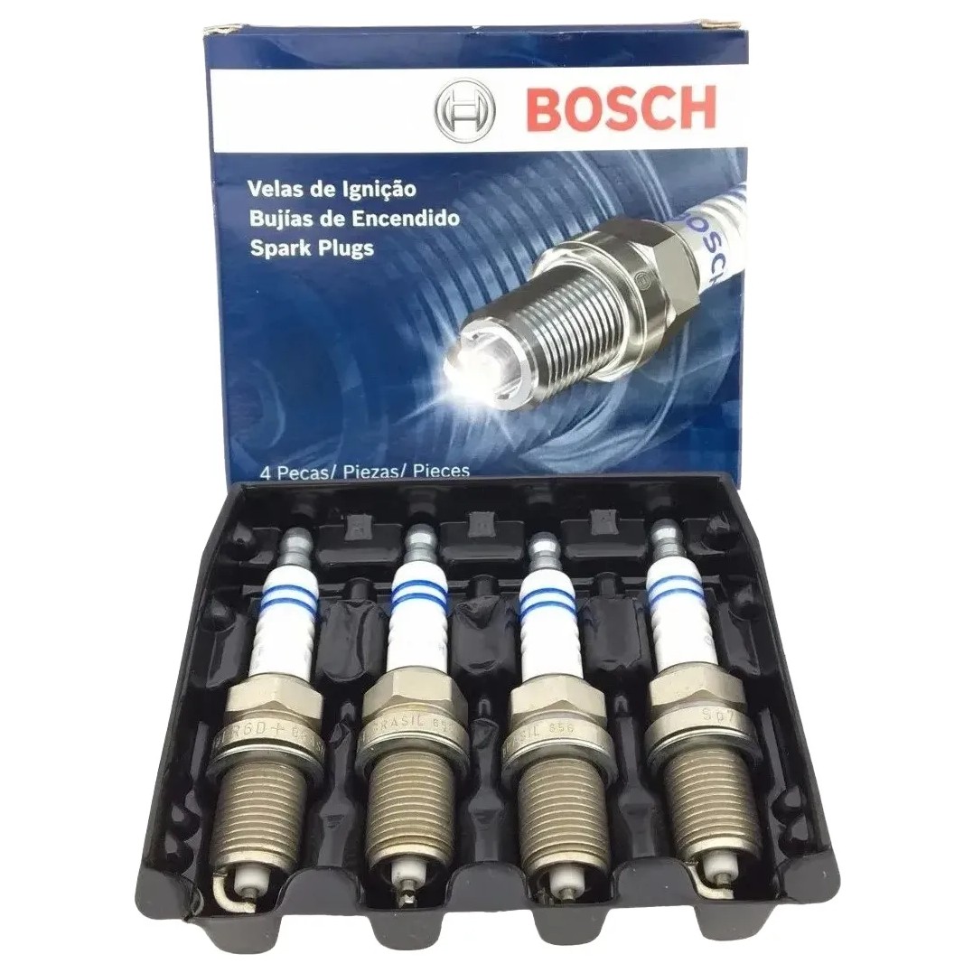 Kit 4 Vela de Ignição - Bosch - F 000 KE0 P39