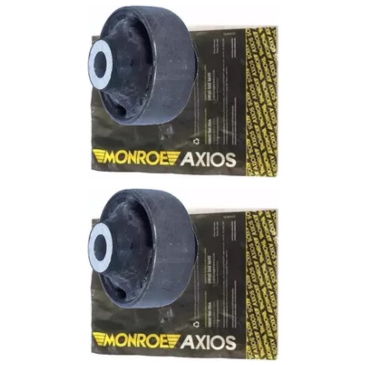 Par de Bucha Braço Transversal Dianteiro Direito ou Esquerdo - Monroe Axios - LT80126