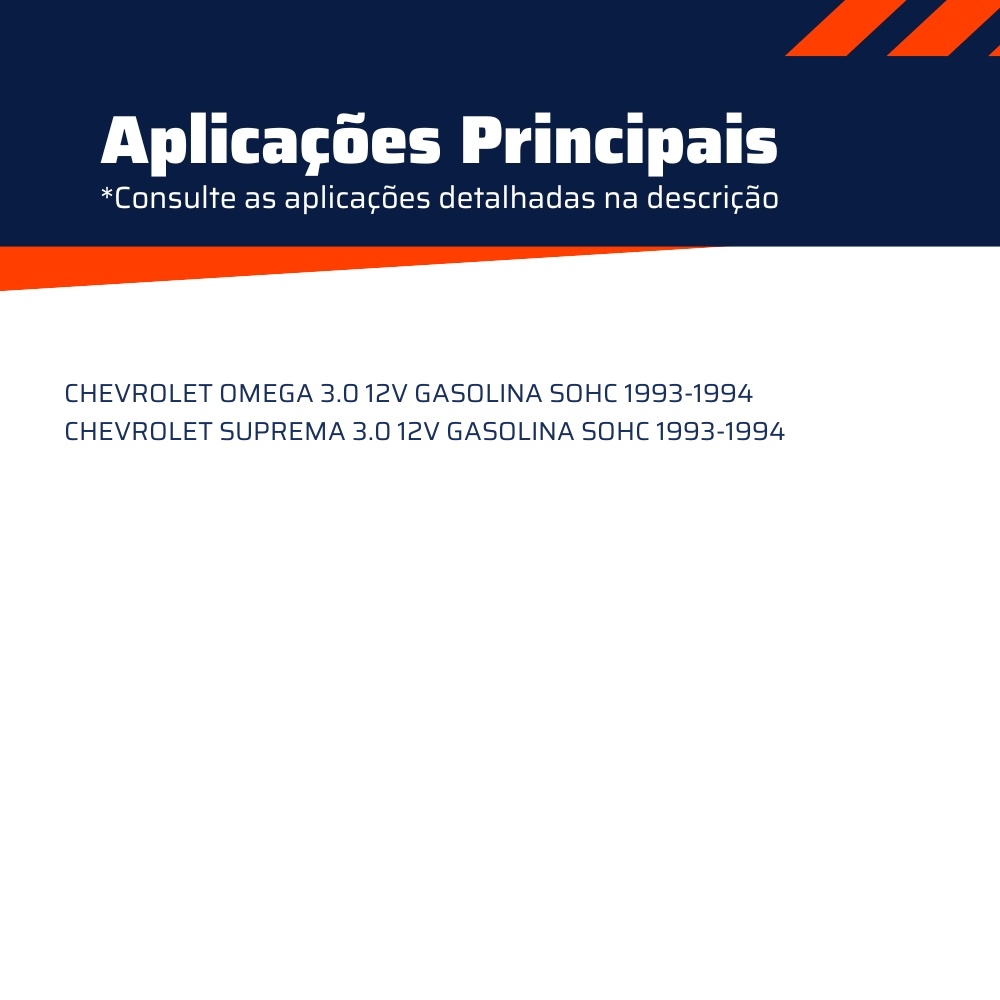 Cabo de Vela para Chevrolet Omega e Suprema - NGK - SC-G68