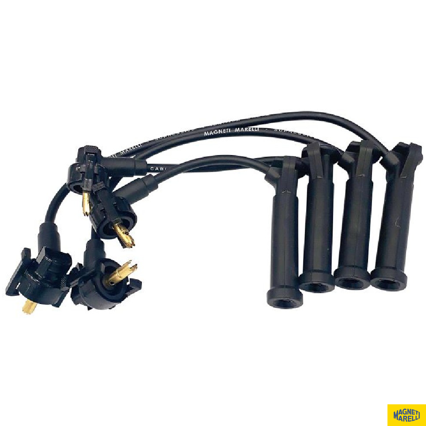 Jogo de Cabos de Vela para Ford Courier e Fiesta - Magneti Marelli - CVMF1102