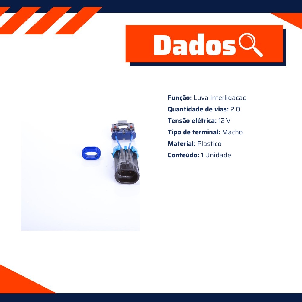 Chicote Adaptador Sensor Nivel 12V - Bosch - F 000 TE1 20A