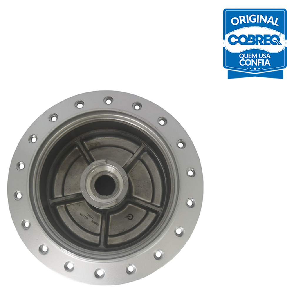 Cubo Roda Dianteira Direita ou Esquerda para Honda CG 125 e CG 150 - Cobreq - 0015-CB