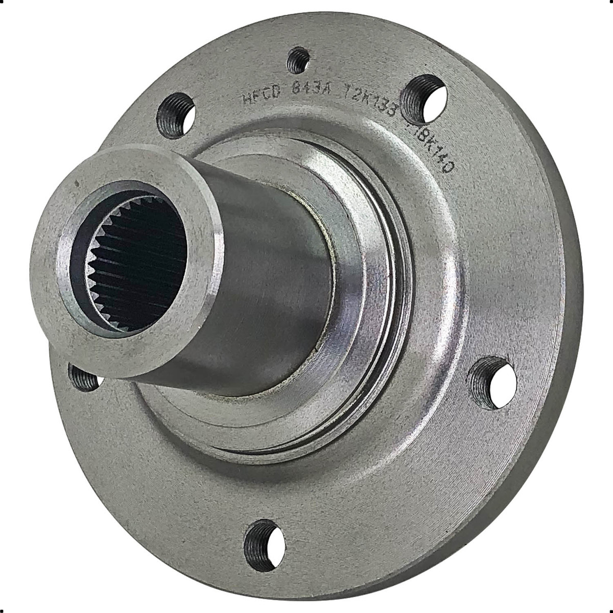 Cubo de Roda Dianteiro Direito ou Esquerdo 5 Furos 28 Dentes sem Rolamento sem ABS para Renault Master - Hipper Freios - HFCD 843