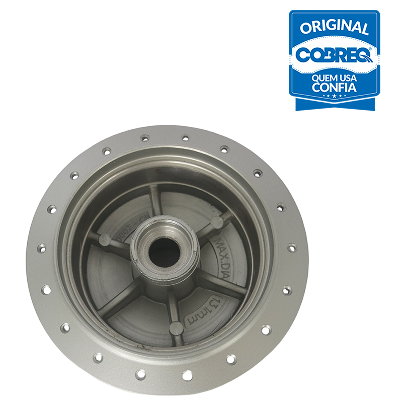 Cubo Roda Dianteira Direita ou Esquerda para Honda Biz 100 - Cobreq - 0007-CB