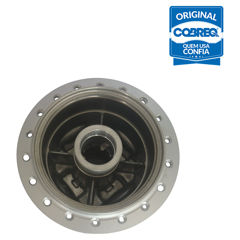 Cubo de Roda Traseiro Direita ou Esquerda para Honda CG 125 - Cobreq - 0001-CB