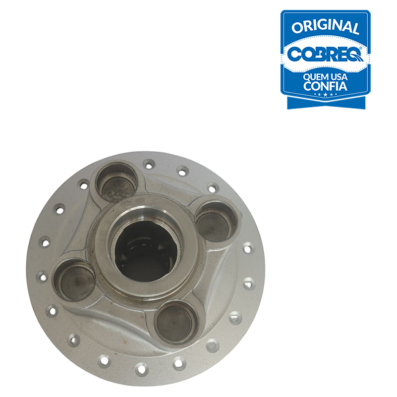 Cubo de Roda Traseiro Direita ou Esquerda para Honda CG 125 - Cobreq - 0001-CB