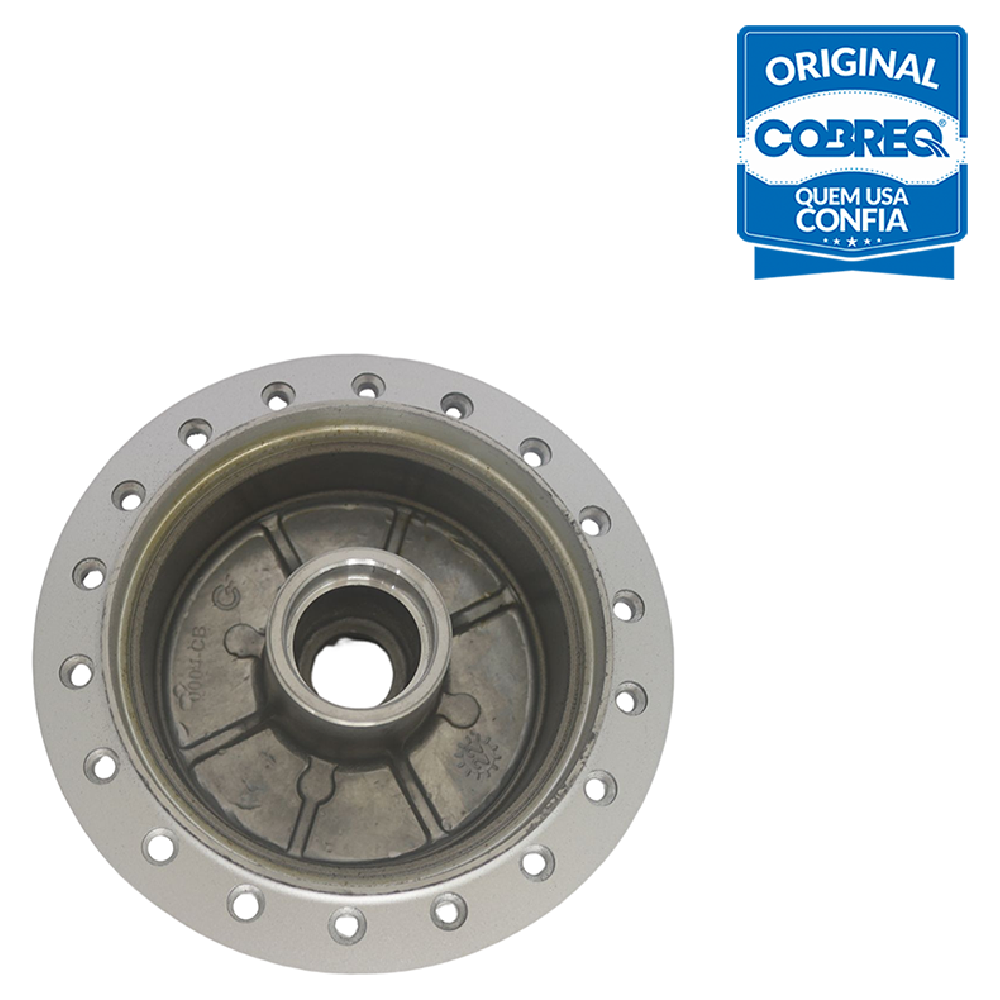 Cubo de Roda Traseiro com Rolamento sem ABS - Cobreq - 0004-CB