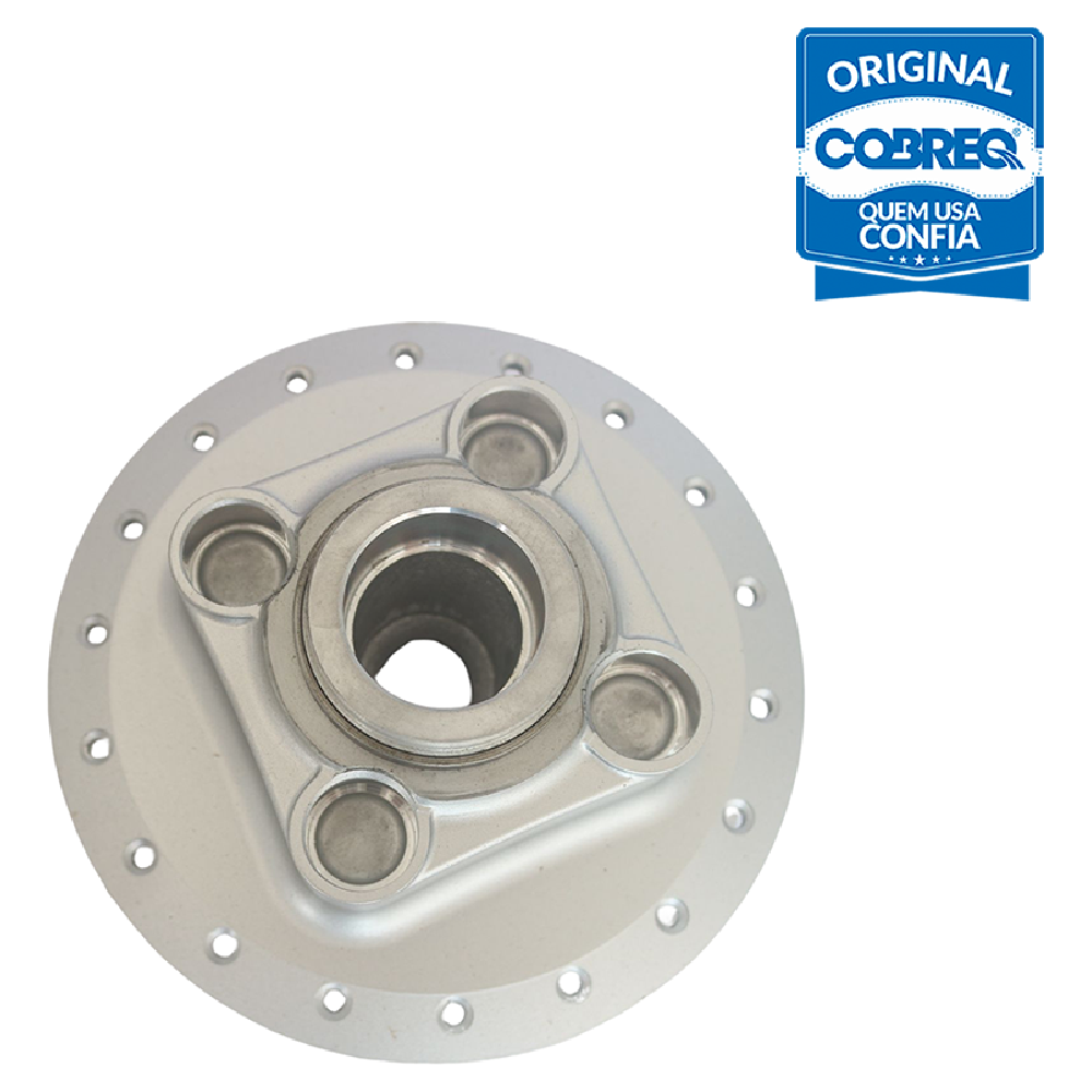 Cubo de Roda Traseiro Direita ou Esquerda para Honda CG 125 e CG 150 - Cobreq - 0002-CB