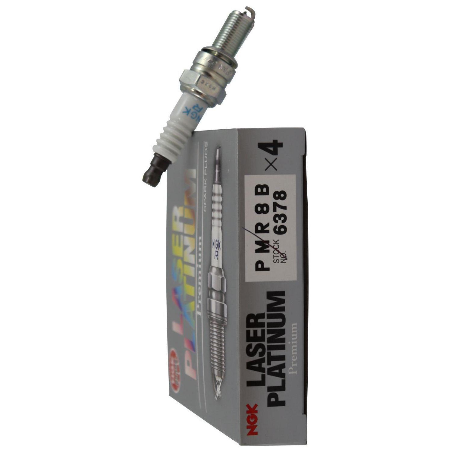 Kit 4 Vela de Ignição Platina - NGK - PMR8B