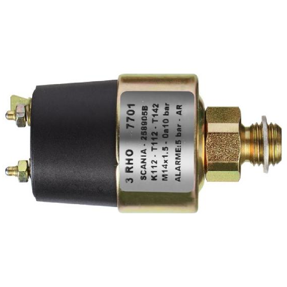 Sensor Mecânico de Pressão de Ar - 0 a 10 Bar - 3-RHO - 7701