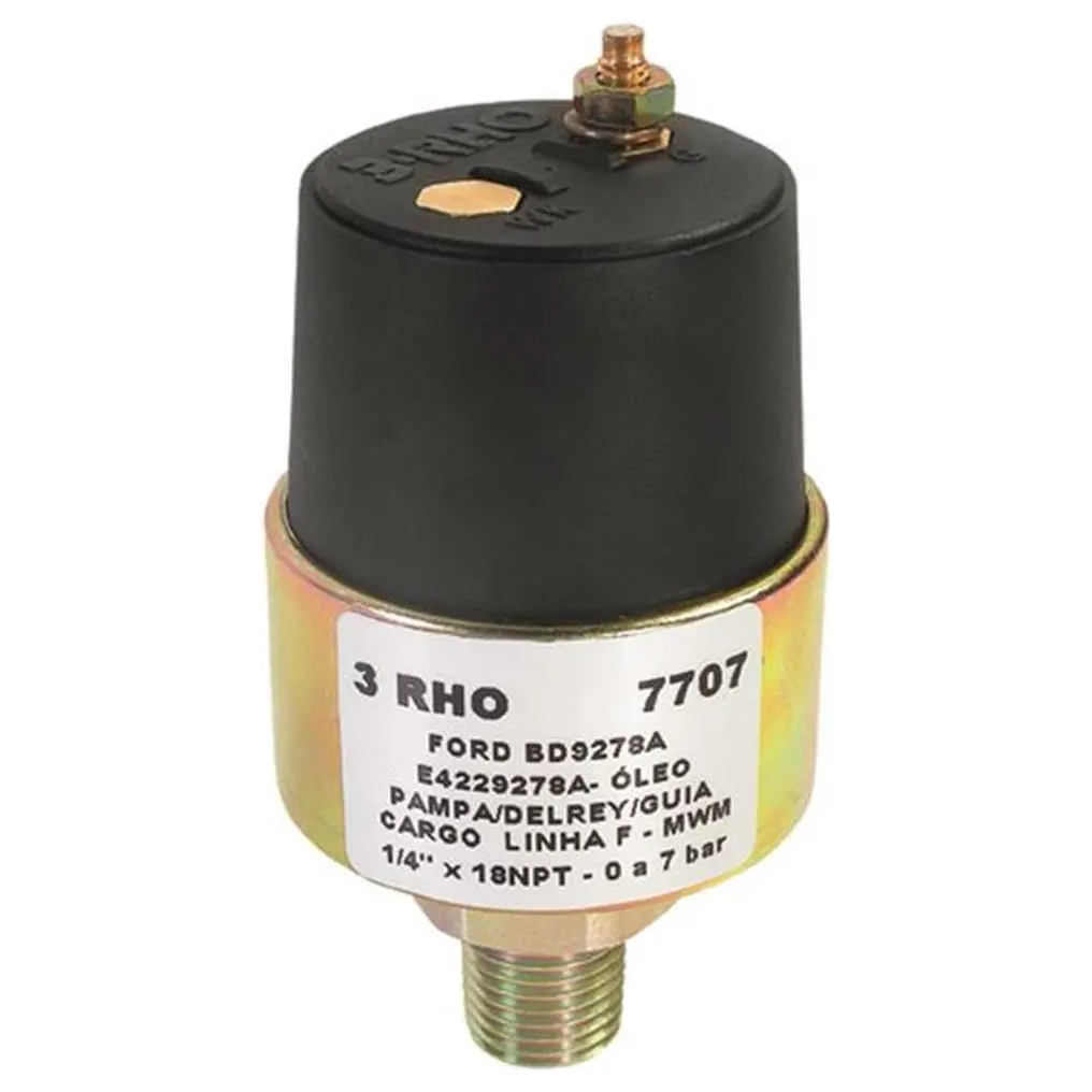 Sensor Mecânico de Pressão do Óleo - 0 a 0,7 Bar - 3-RHO - 7707