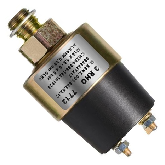 Sensor Mecânico de Pressão do Óleo - 0 a 5 Bar - 3-RHO - 7713