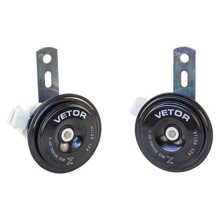 Buzina 12V para Renault Fluence e Megane - Vetor - Vt139