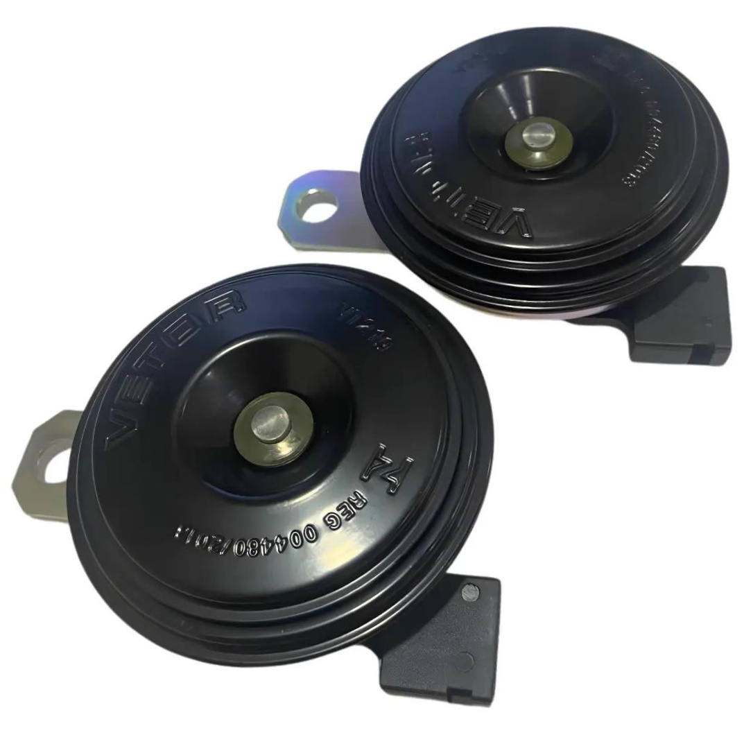 Buzina 12V 75mm com Conector para Toyota Hilux - Vetor - Vt219