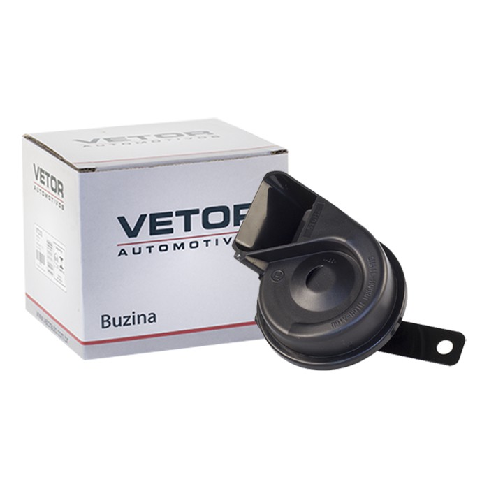 Buzina Caracol 12V para Mercedes-Benz C 200 - Vetor - Vt224