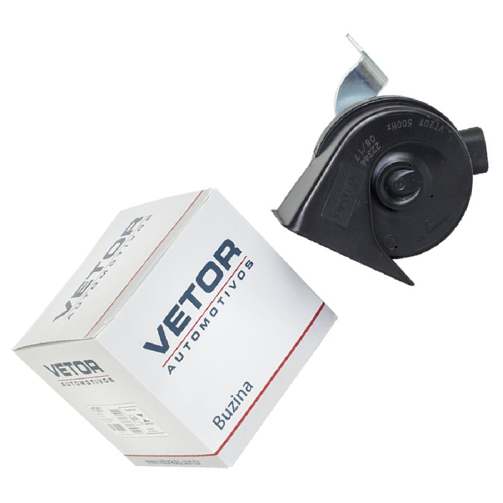 Buzina Caracol 12V - Vetor - Vt207