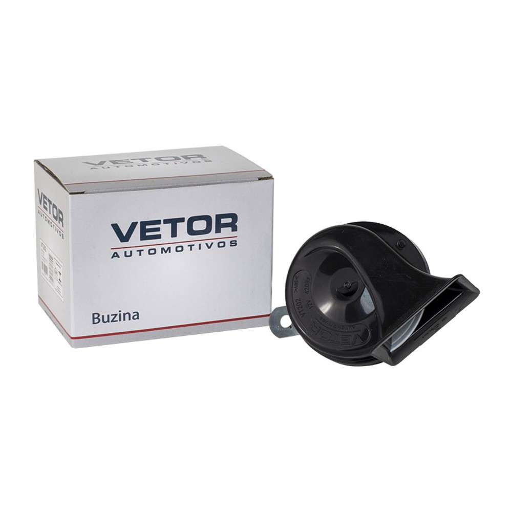 Buzina Caracol 12V - Vetor - Vt202