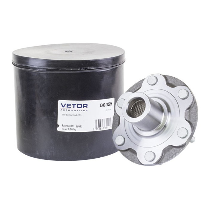 Cubo de Roda Dianteiro 30 Dentes para Toyota Hilux - Vetor - B0055