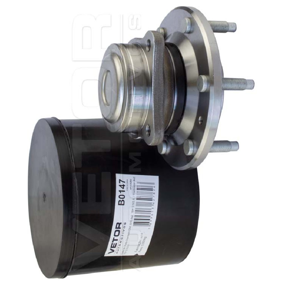 Cubo de Roda Dianteiro para Chevrolet S10 - Vetor - B0147