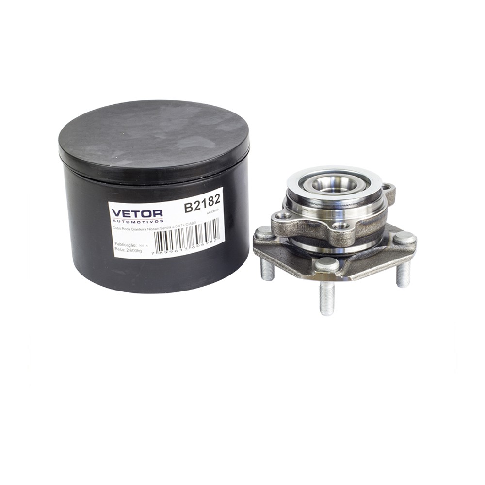Cubo de Roda Dianteiro para Nissan Sentra - Vetor - B2182