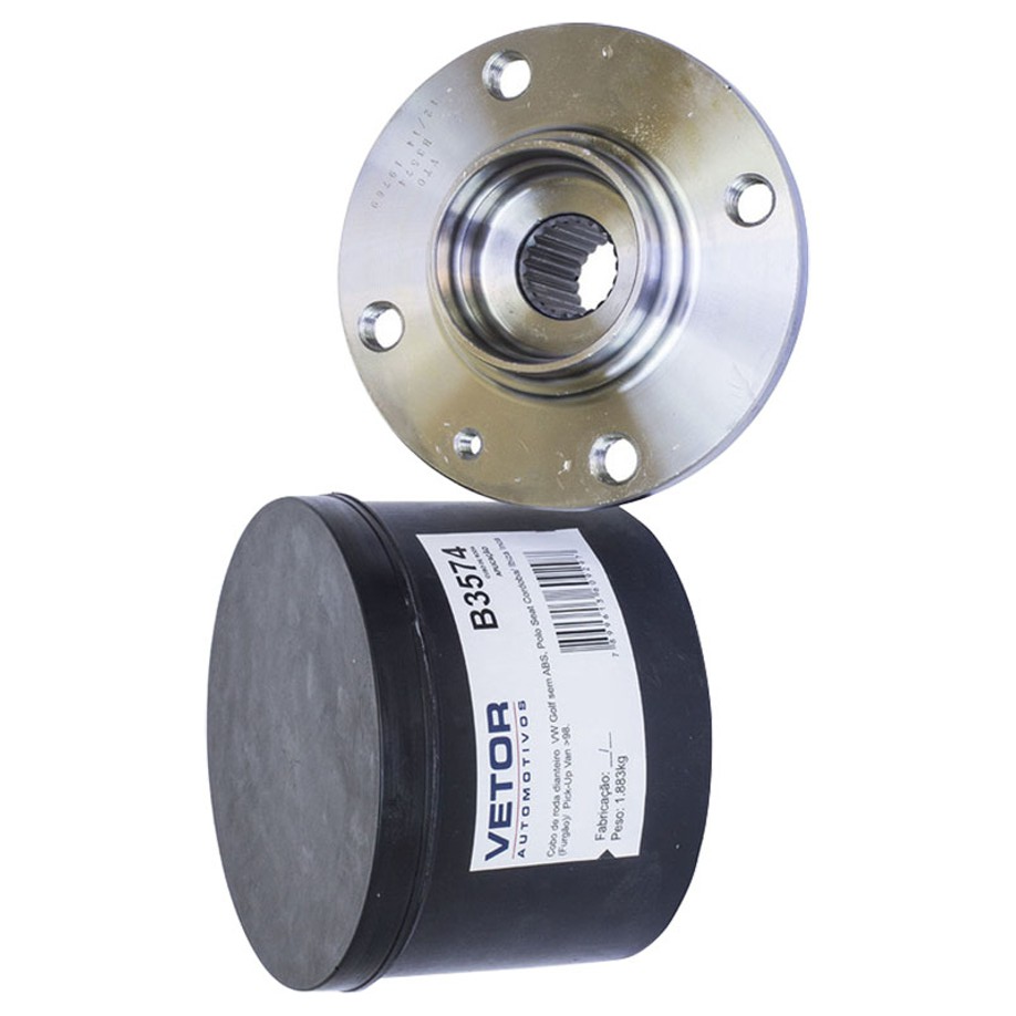Cubo de Roda Dianteiro 22 Dentes - Vetor - B3574