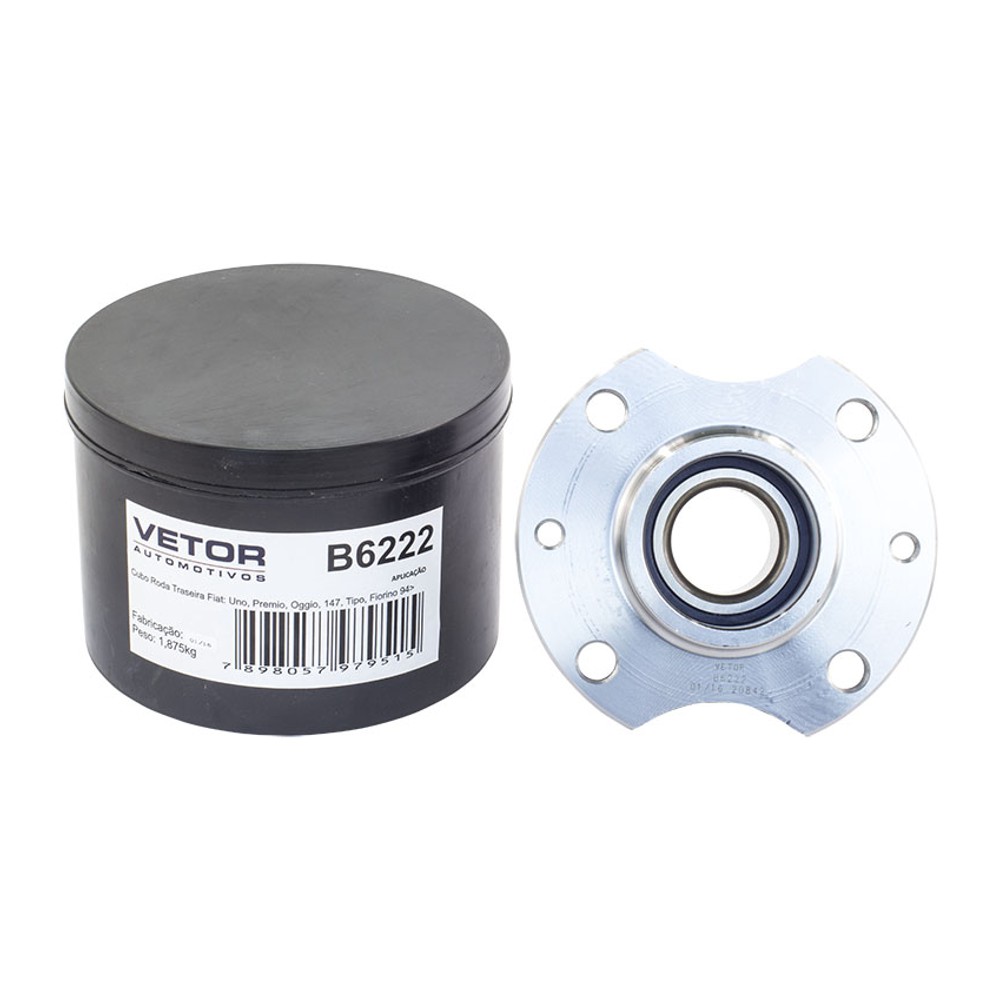 Cubo de Roda Traseiro - Vetor - B6222