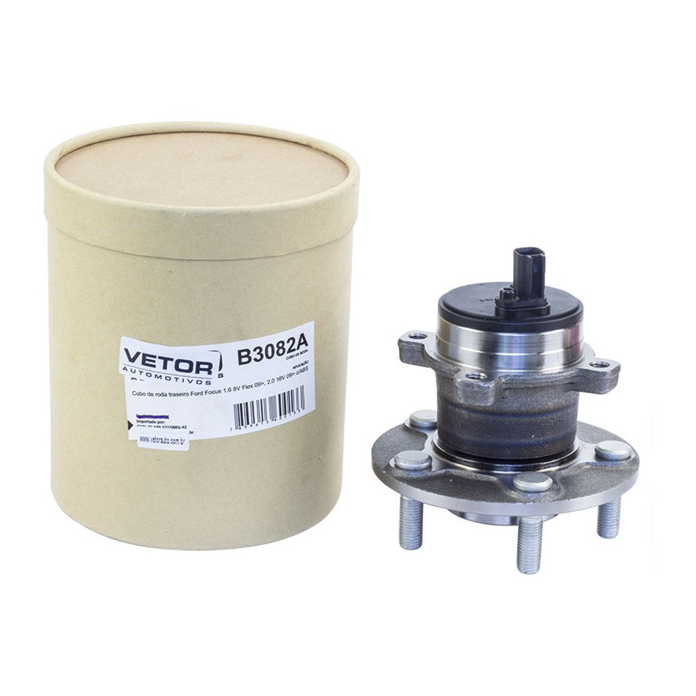 Cubo de Roda Traseiro para Ford Focus e Focus Sedan - Vetor - B3082A