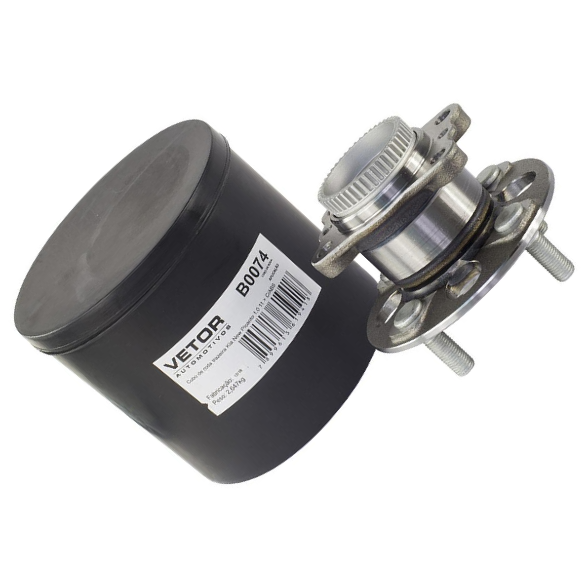 Cubo de Roda Traseiro para Kia Cerato e Picanto - Vetor - B0074