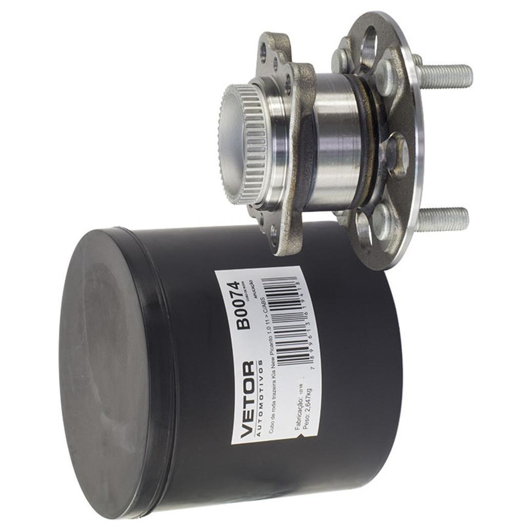 Cubo de Roda Traseiro para Kia Cerato e Picanto - Vetor - B0074