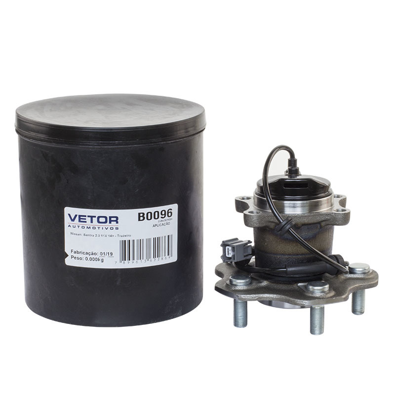 Cubo de Roda Traseiro para Nissan Sentra - Vetor - B0096