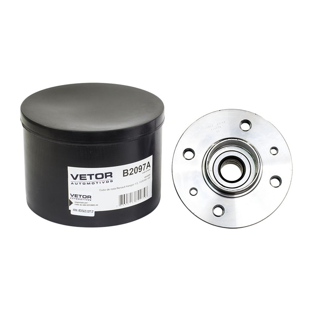 Cubo de Roda Traseiro para Renault Kangoo - Vetor - B2097A