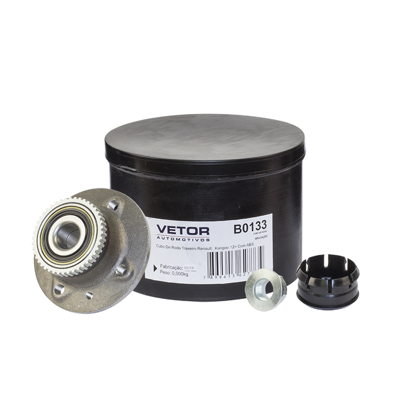 Cubo de Roda Traseiro 44 Dentes para Renault Kangoo - Vetor - B0133