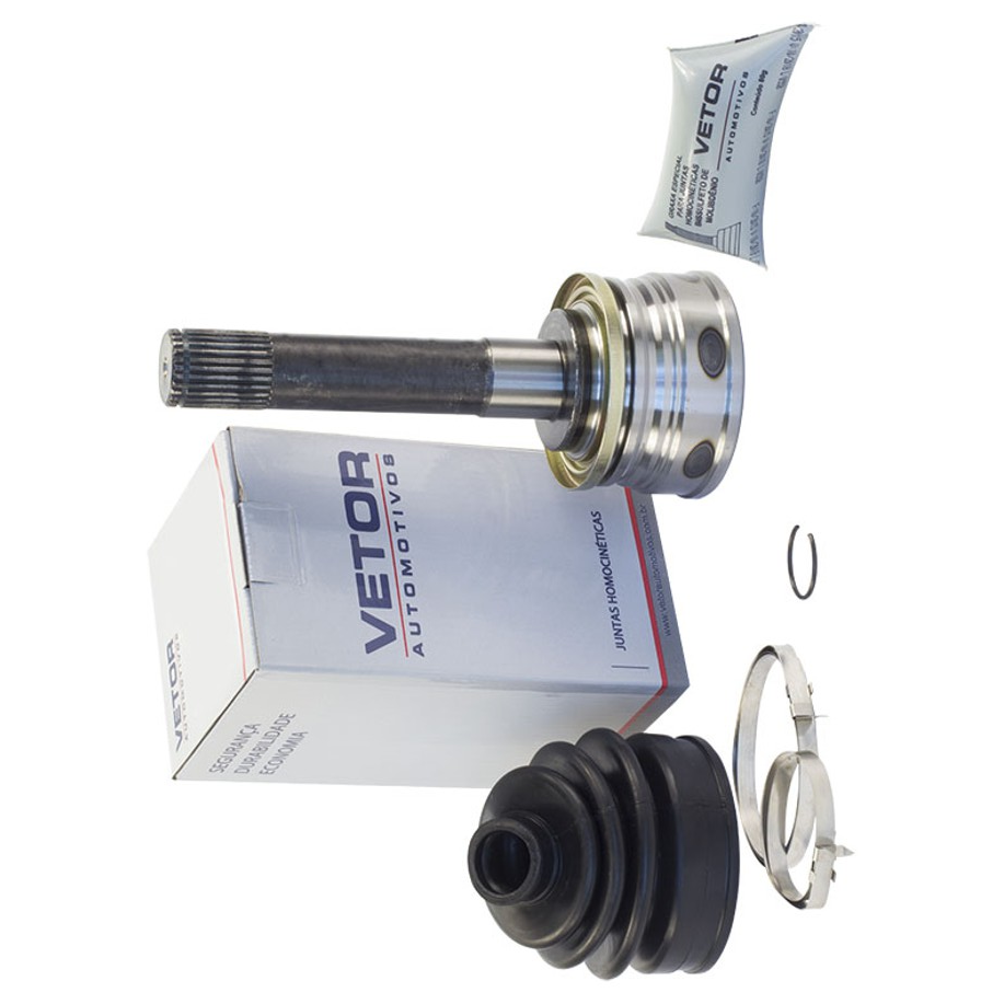 Junta Homocinética Direita ou Esquerda para Mitsubishi L200 e Pajero Sport - Vetor - Vt5104