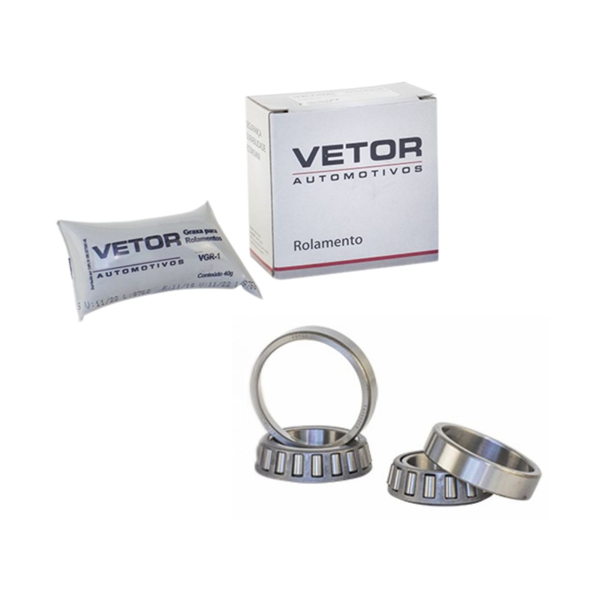 Kit Rolamento da Caixa de Direção - Vetor - Vk0043Cr