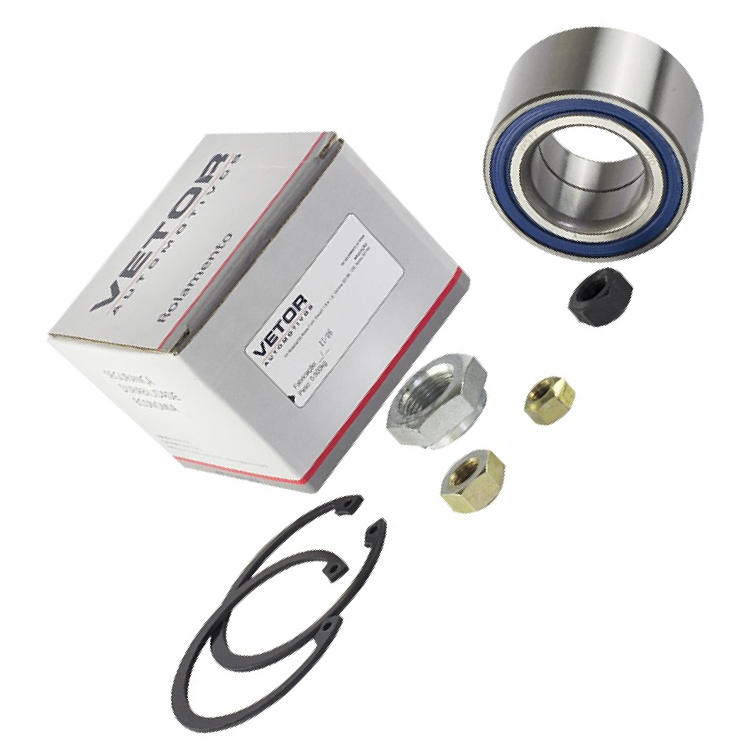 Kit de Rolamento da Roda Dianteira para Volkswagen Polo - Vetor - Vk0032Dv