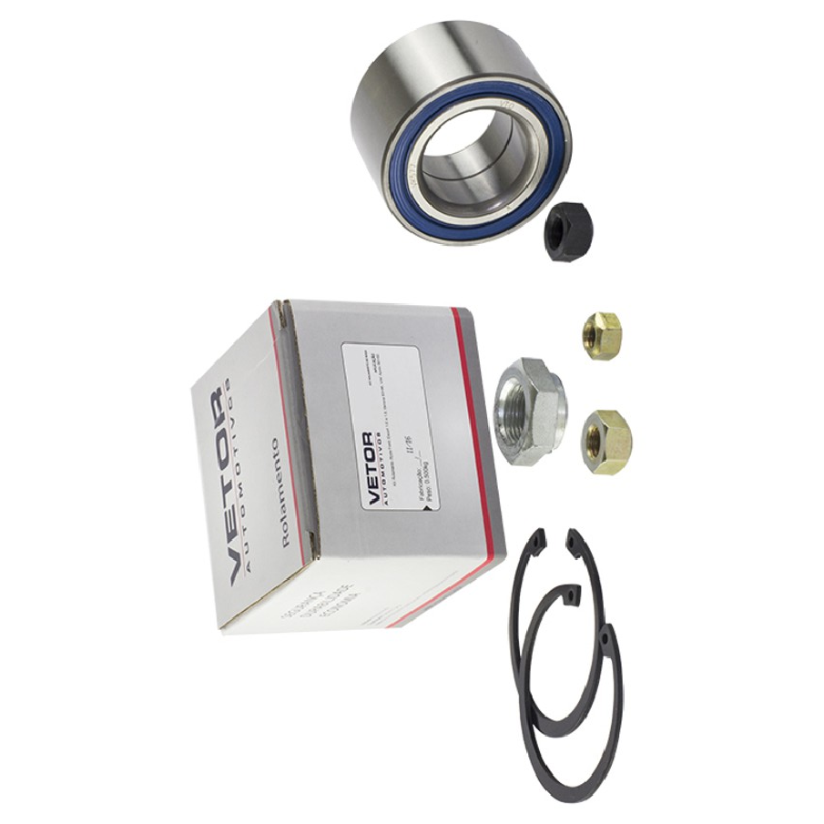 Kit de Rolamento da Roda Dianteira para Volkswagen Polo - Vetor - Vk0032Dv