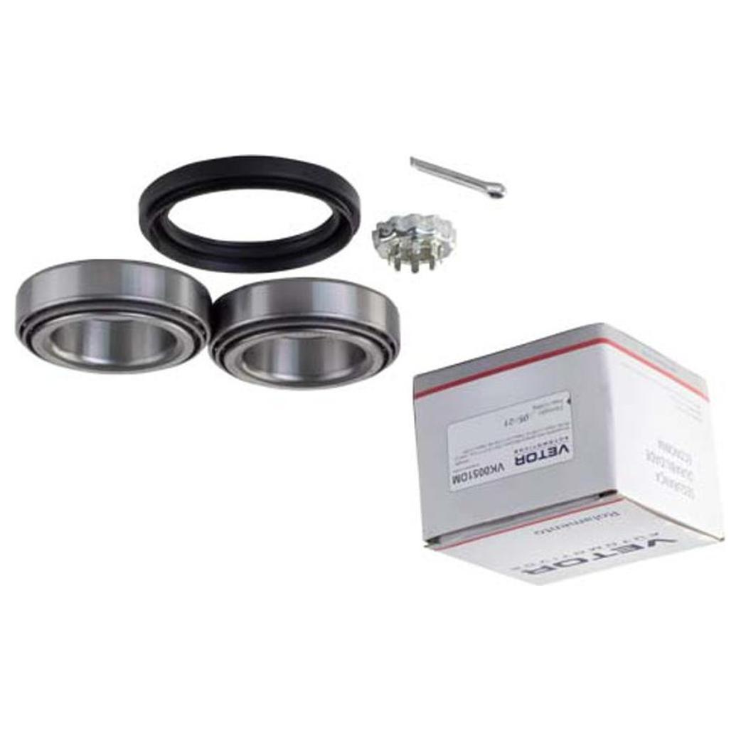 Kit de Rolamento da Roda Dianteira para Mitsubishi L200 e L300 - Vetor - Vk0051Dm