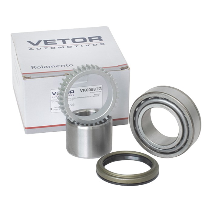 Kit de Rolamento da Roda Traseira para Chevrolet S10 e Trailblazer - Vetor - Vk0058Tg