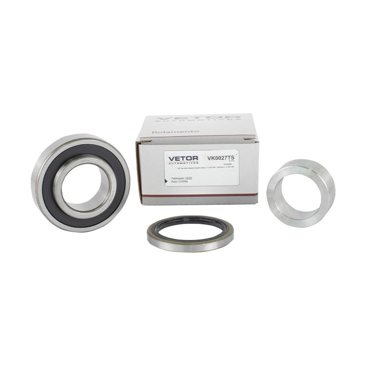 Kit de Rolamento da Roda Traseira para Suzuki Jimny - Vetor - Vk0027Ts