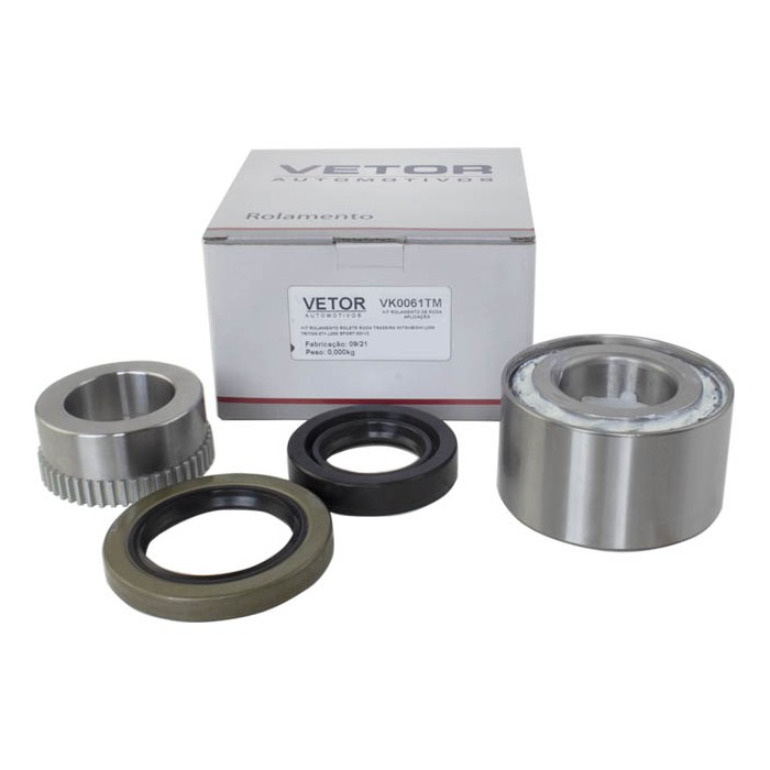 Kit de Rolamento da Roda Traseira para Mitsubishi Pajero Dakar e Pajero Sport - Vetor - Vk0061Tm